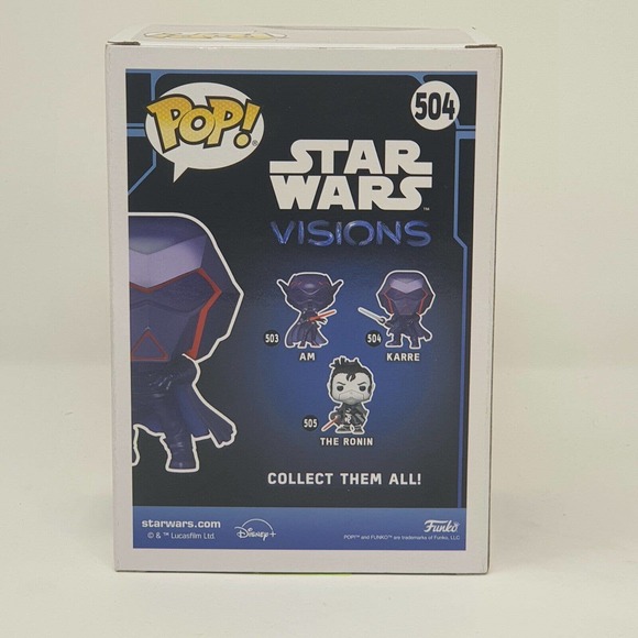 Funko Pop! Karre #504 - Glow in the Dark - Star Wars Visions - Target Exclusive - Picture 2 of 6